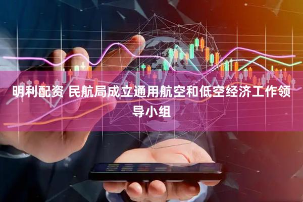 明利配资 民航局成立通用航空和低空经济工作领导小组