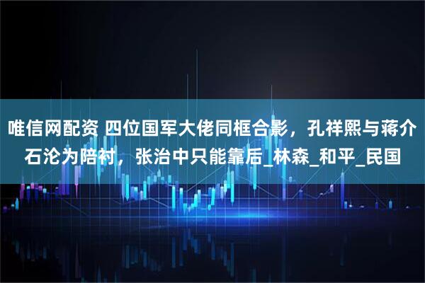 唯信网配资 四位国军大佬同框合影，孔祥熙与蒋介石沦为陪衬，张治中只能靠后_林森_和平_民国