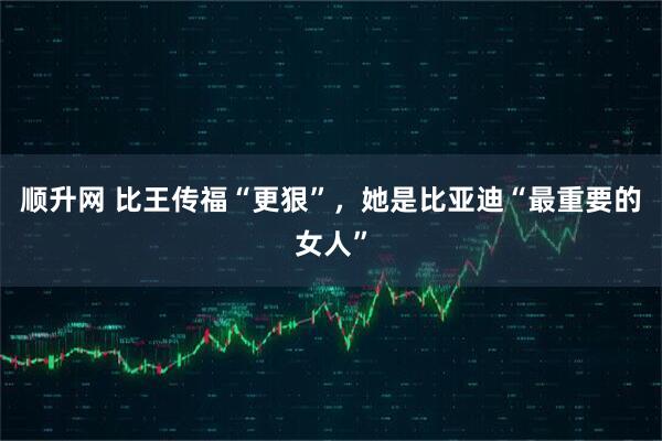 顺升网 比王传福“更狠”，她是比亚迪“最重要的女人”